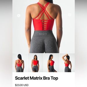 ISO!!! Both yellow and red matrix bra!